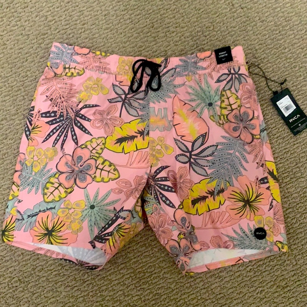 RVCA ELASTIC BOARDSHORTS 17"